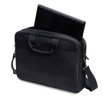 Toploader bag DICOTA D30805-RPET 40.6 cm 16 inch Melns