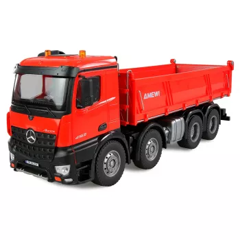Amewi Mercedes-Benz Arocs pašizgāzējs 8x4/4 4WD 1 18 RTR ro (22693)