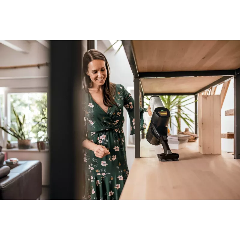Bezvada stieņa putekļsūcējs Karcher VC 6 Cordless ourFamily Duo — bezvadu stieņa putekļsūcējs, 25,2 V, 0,8 L, HEPA 12, 50 min darbības laiks