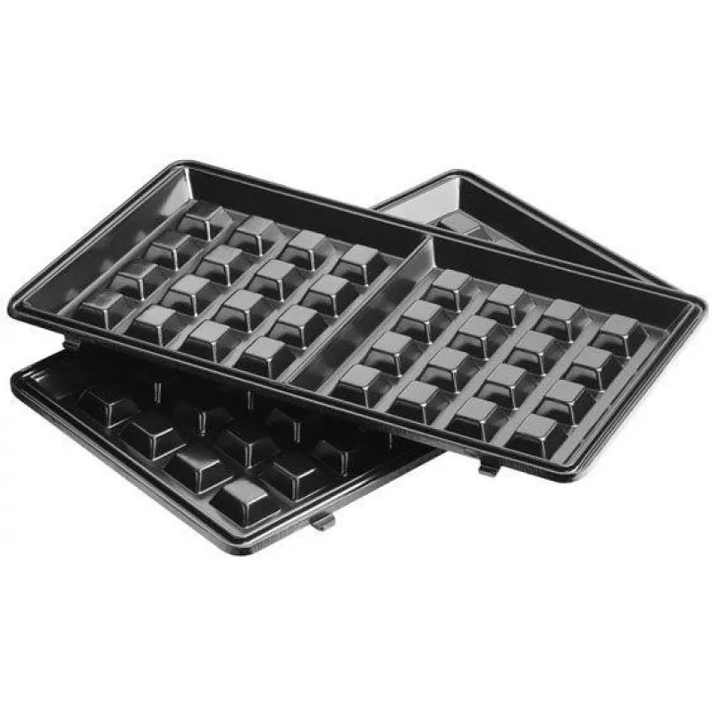 Sviestmaižu gatavotājs Amica SMK4011, 750 W, 3 veidu plāksnes, melns