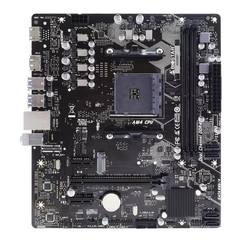 BIOSTAR A520MT AM4 micro ATX mātesplate