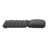Logitech ERGO K860 - Tastatūra - Bezvadu - 2,4 GHz, Bluetooth 5.0 - QWERTY - Spāņu - Grafīts