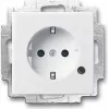 BUSCH JAEGER 2013-0-5286 - CEE 7/3 - 2P+E - Balts - 250 V - 16 A - 71 mm