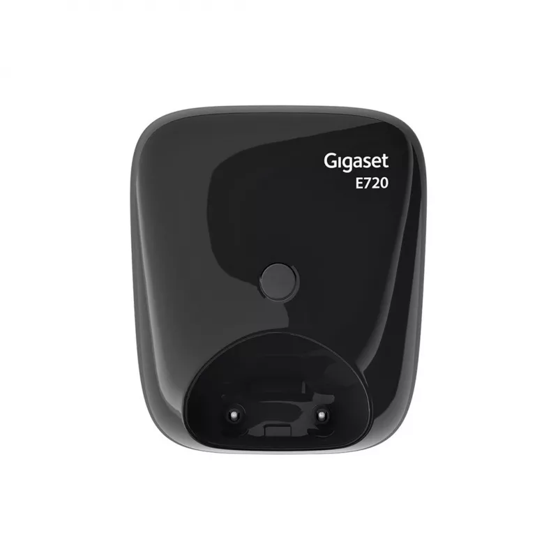 Gigaset E720 Analogais/DECT telefons ar zvanītāja ID Melns