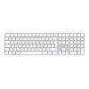 tastatūra Apple Magic MXK73D/A Universal USB + Bluetooth QWERTZ German balta