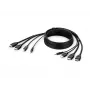 Belkin Secure KVM Combo kabelis - Video- / USB- / Audio-kabelis - TAA-Compliant - USB, Mini-Plug, HDMI (M)