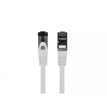 Tīkla kabelis LANBERG Cat8.1 S/FTP (S-STP) 1 m RJ-45–RJ-45 Pelēks