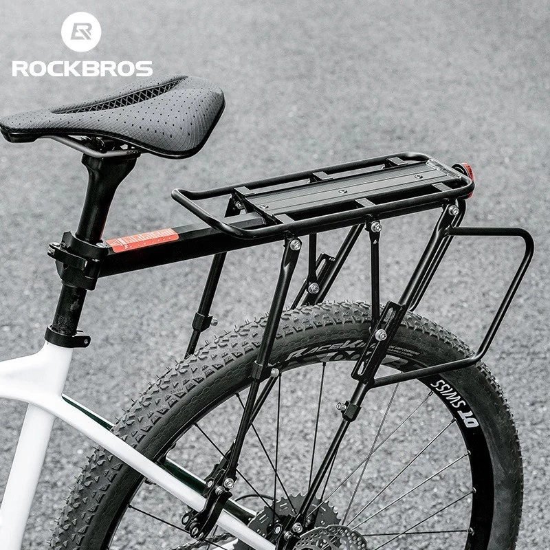 Rockbros 33210004001 melns velosipēdu statīvs ar plauktu