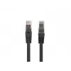 Tīkla kabelis Lanberg PCU6-10CU-0200-BK Cat6 U/UTP RJ-45 tiešais 2 m melns