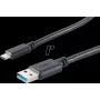 USB kabelis ShiverPeaks BS13-31045 USB 3.2 Gen 1 3m USB A USB C Melns
