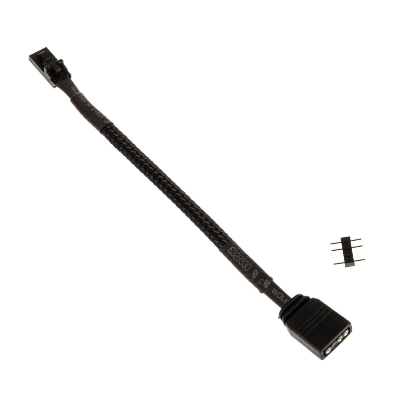 ARGB 3-pin adaptera kabelis Kolink L1-3ADP1-15 — 15 cm, 3-pin ARGB pārveidotājs