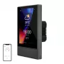 Pie sienas stiprināms viedais Wi‑Fi vadības panelis Sonoff NSPanel melns 120 mm