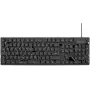Renkforce RF-3561816 tastatūra USB + PS/2 QWERTZ vācu melna (RF-3561816)