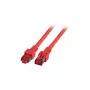 EFB-Elektronik RJ45 komutācijas kabelis Cat.6 S/FTP LSZH sarkans 0,15m Ražotājs: EFB Elektronik (K5512.0,15)