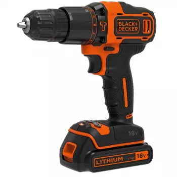Black & Decker BDCHD18KB-QW urbjmašīna Bezatslēga Melna, Oranža