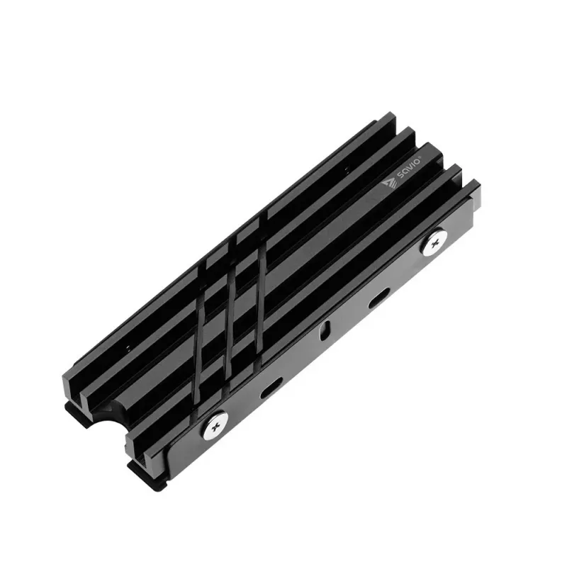 Gaisa dzesētājs SAVIO M.2 NVMe 2280 AK-60 melns radiators 22x80 mm SSD