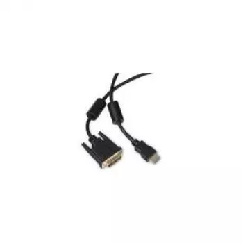 Video kabeļa adapteris ShiverPeaks BS77482-RE 2m HDMI A tips DVI-D Melns