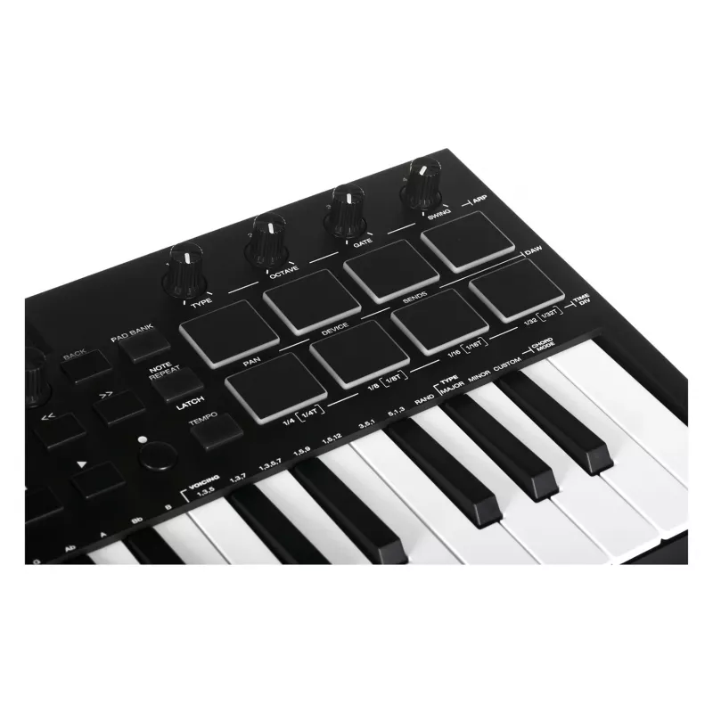M-AUDIO Oxygen Pro Mini MIDI klaviatūra 32 taustiņi USB melna
