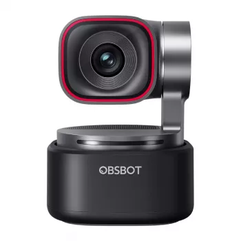 Obsbot Tiny 3 PTZ 4K tīmekļa kamera — kompakta 4K PTZ kamera straumēšanai un video konferencēm