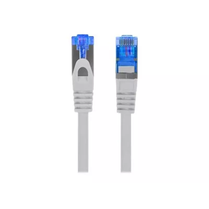 tīkla kabelis LANBERG Cat6a S/FTP PCF6A-10CC-0300-S RJ-45 3 m pelēka, LSZH, 500 MHz, CCA, Ø6 mm