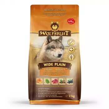 WOLFSBLUT Wide Plain Light Horse ar saldajiem kartupeļiem - sausā suņu barība - 2kg