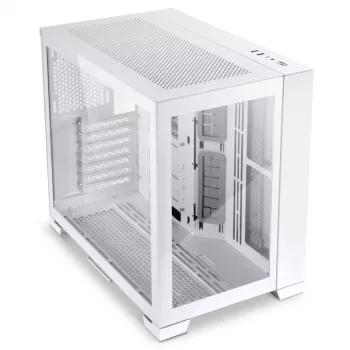 PC korpuss Lian Li O11D Mini-S Mini Tower balts (SFX/SFX-L saderīgs barošanas bloks)