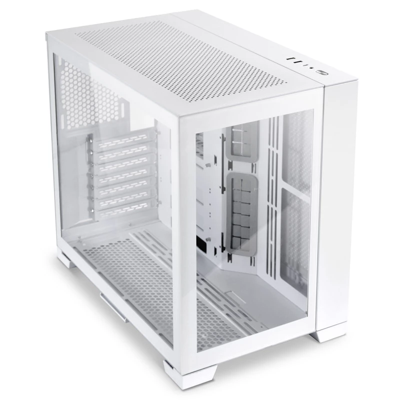 PC korpuss Lian Li O11D Mini-S Mini Tower balts (SFX/SFX-L saderīgs barošanas bloks)