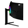 49 collu izliekts LED monitors Arozzi Nova — 5120 x 1440 Dual QHD, VA panelis, 4 ms, USB centrmezgls, VESA