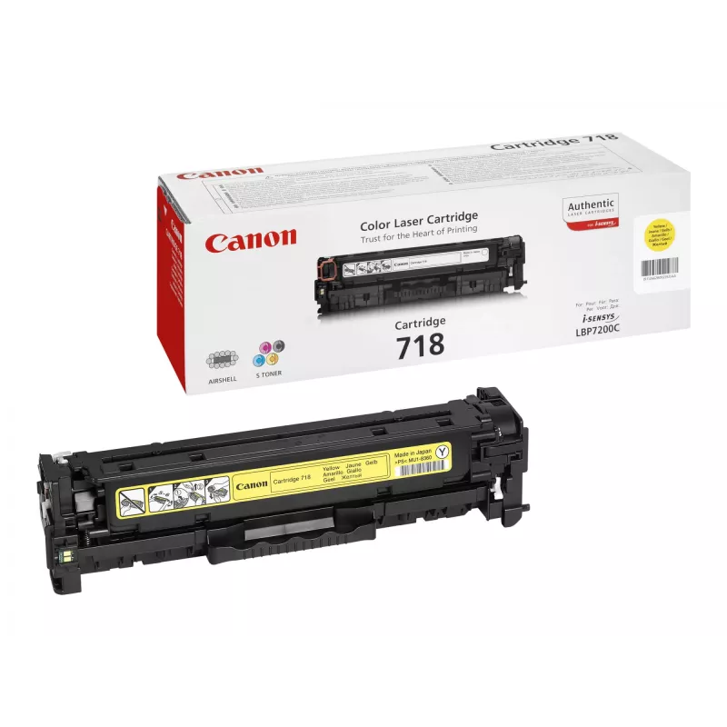 Canon 2659B014 tonera kasetne 1 gab. oriģināla dzeltena