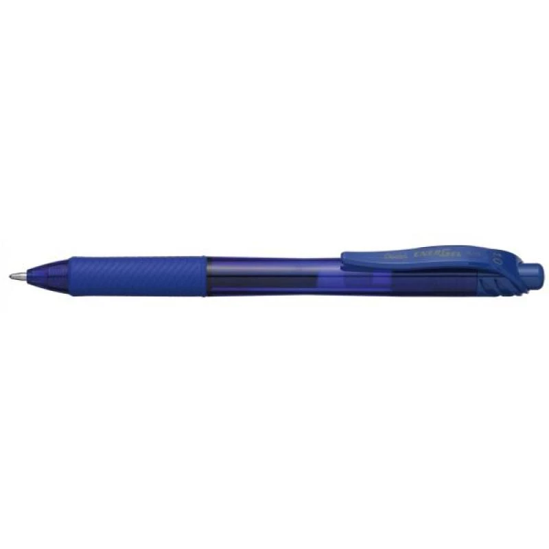 Uzspraužama izvelkama pildspalva Pentel Energel X 1.0 Zila