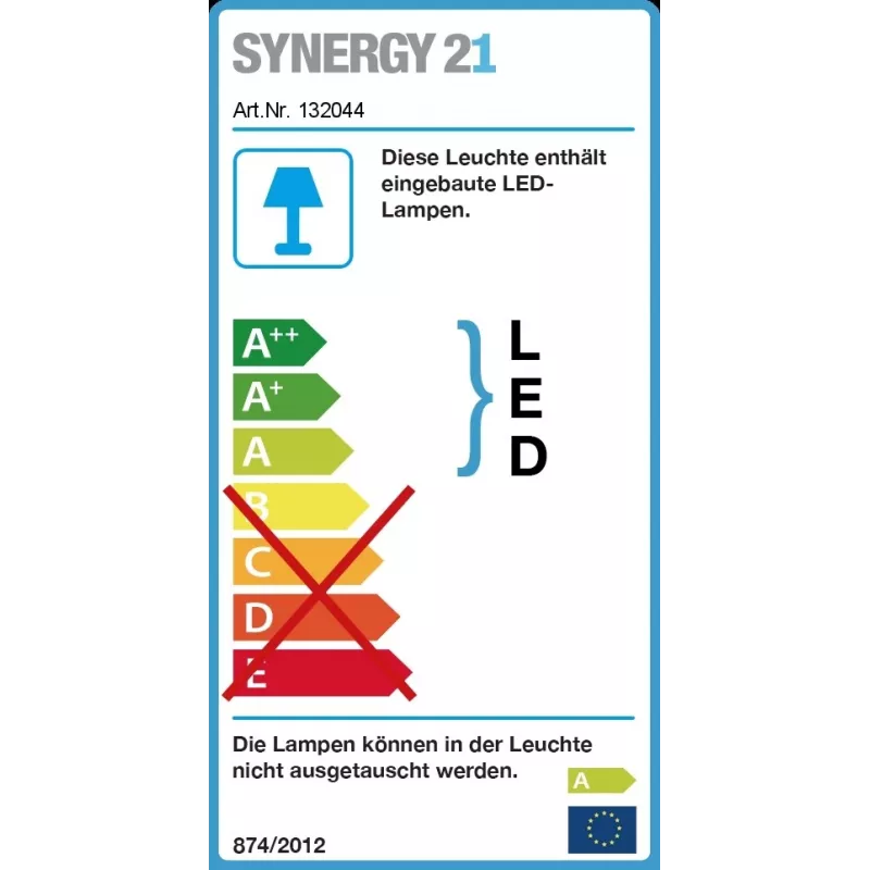Synergy 21 LED gaismas panelis 620*620 40W WW/W 24V IP65