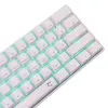 Mehāniskā tastatūra White Shark Shinobi-2 ar Brūnajiem slēdžiem, US izkārtojums — kompakts dizains, Brūnie slēdži