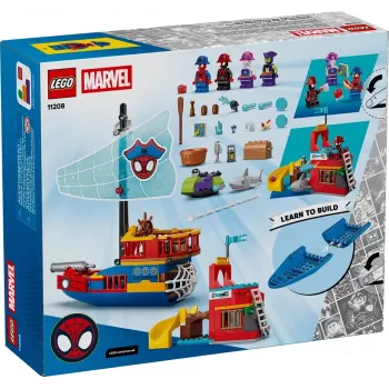 LEGO MARVEL 11208 Komandas Zirnekļcilvēka pirātu kuģis