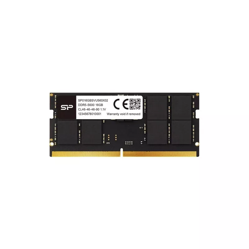 Laptop SODIMM DDR5 16GB 5600 MHz RAM Silicon Power (262-pin, CL46, 1.1V)