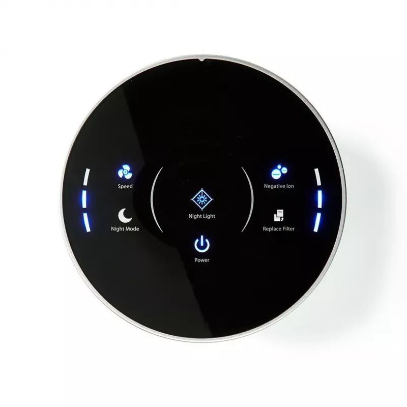 Nedis AIPU100CWT gaisa attīrītājs 20 m² 50 dB 35 W melns, balts