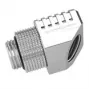 Barrow Adapter 45° G1/4 sievišķais-sievišķajam (FBFTWT45-V2 S) Sudraba