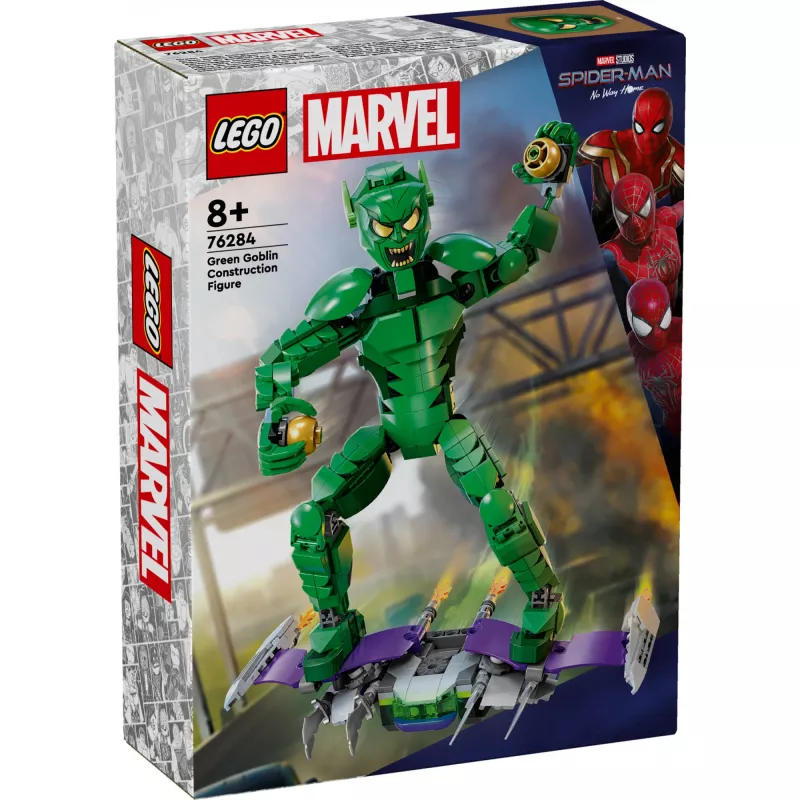 LEGO MARVEL 76284 Zaļā Goblina konstrukcijas figūra