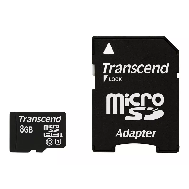 Transcend Premium - Zibatmiņas karte (microSDHC/SD adapteris iekļauts)