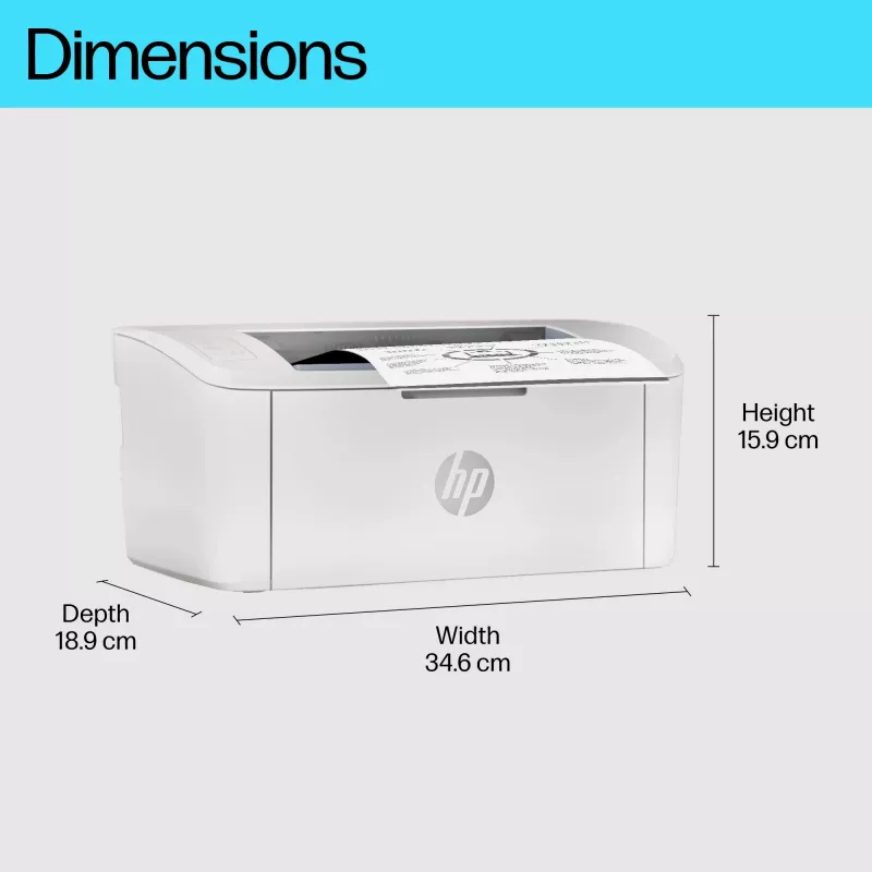 HP LaserJet Pro M110w printeris - A4 vienkrāsains lāzera, druka, WiFi, 20 lpp./min, 100-1000 lappuses mēnesī
