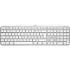 Logitech MX Keys S for Mac tastatūra Birojs RF bezvadu + Bluetooth QWERTZ vācu Alumīnija balta
