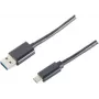 USB kabelis ShiverPeaks BS14-10006 USB 3.2 Gen 1 1m