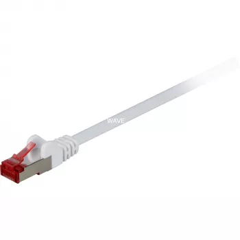 Tīkla kabelis Goobay CAT 6 komutācijas kabelis RJ-45 Cat6 20 m Balts