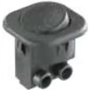 Bachmann 924.133 Elektrības slēdzis, šūpoles slēdzis, 1P, melns (924.133)