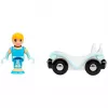 Mēroga modeļa daļa/piederums Ravensburger BRIO Disney Princess Cinderella & Wagon, zils/balts, vecumam no 3 gadiem