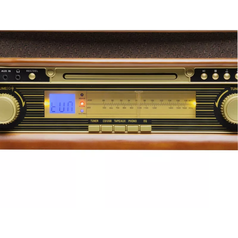 DENVER MCR-50 MK3 pastiprinātājs, kasešu/CD/MP3 atskaņotājs, digitālais atskaņotājs, skaņuplašu atskaņotājs, radio, digitālais ierakstītājs, 5W