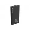Portatīvais lādētājs Silicon Power QP15 10000 mAh, LiPo, 2x USB-A + 2x USB-C, Micro-USB ieeja, melns
