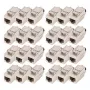 Keystone modulis DIGITUS CAT 8.1 ekranēts plakans RJ-45, bezinstrumentu montāža — 24 gab.