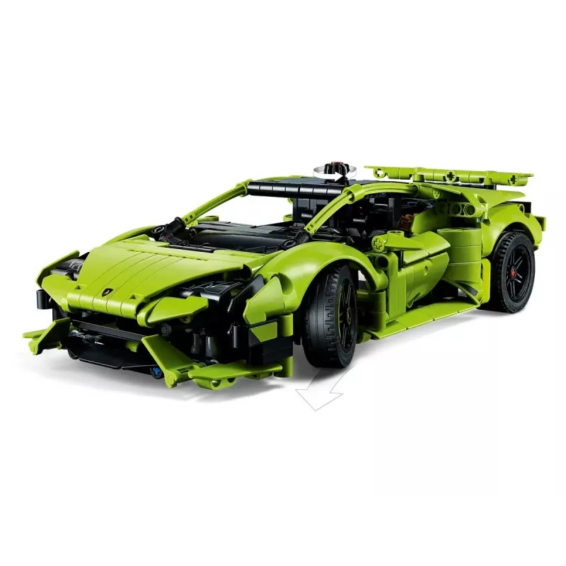 LEGO Technic konstrukciju modeļa komplekts Lamborghini Huracán Tecnica mērogā 1:10, 806 detaļas, vecumam 9+