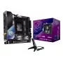 Mātesplate ASRock Phantom Gaming Z890I Nova WiFi — Intel Z890, LGA 1851, mini ITX, DDR5, 2x M.2, Wi‑Fi 6E/7, 5Gb LAN, Thunderbolt