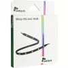 Datora korpusa apgaismojuma komplekts INTER-TECH RS-042 RGB — RGB LED lente 1000 mm, 10 mm platums, melna